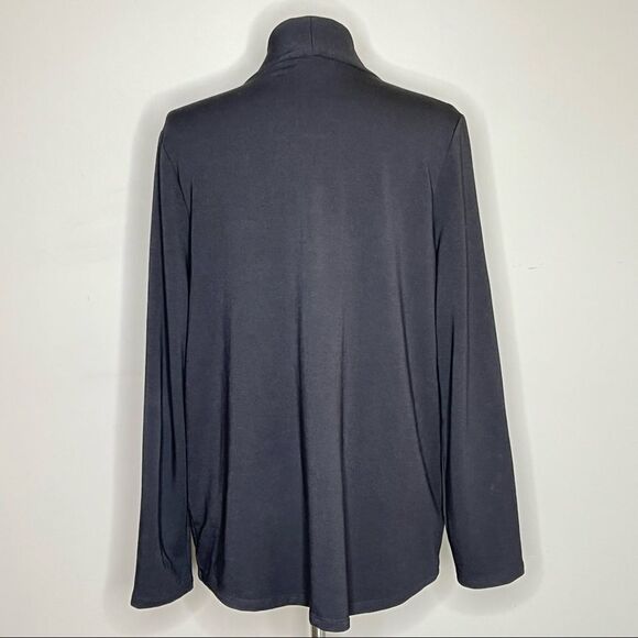 TALBOTS Micro Modal Stretch Open Front Cardigan Sweater - Picture 5 of 7